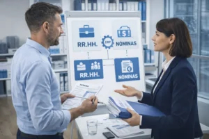 Cómo gestionar RRHH y nóminas con un ERP